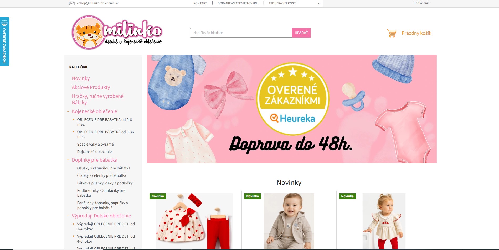 Milinko-oblecenie Recenzia